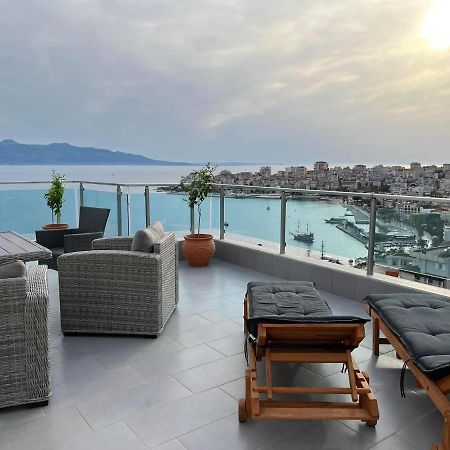 Ferienwohnung Rocknest Sea View Penthouse Sarandë Exterior foto